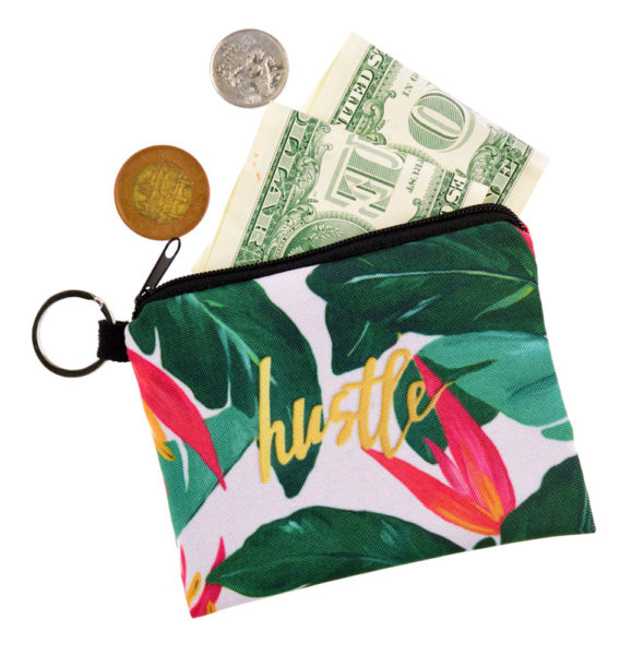 Hustle coin purse visual