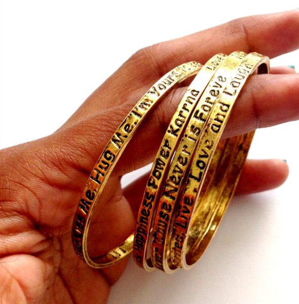 KARMA BANGLE vintagesayingbangles21