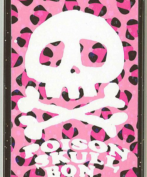 MIRROR pink-skull-leo-pattern-mirror-kawaii-glitter-114002-1