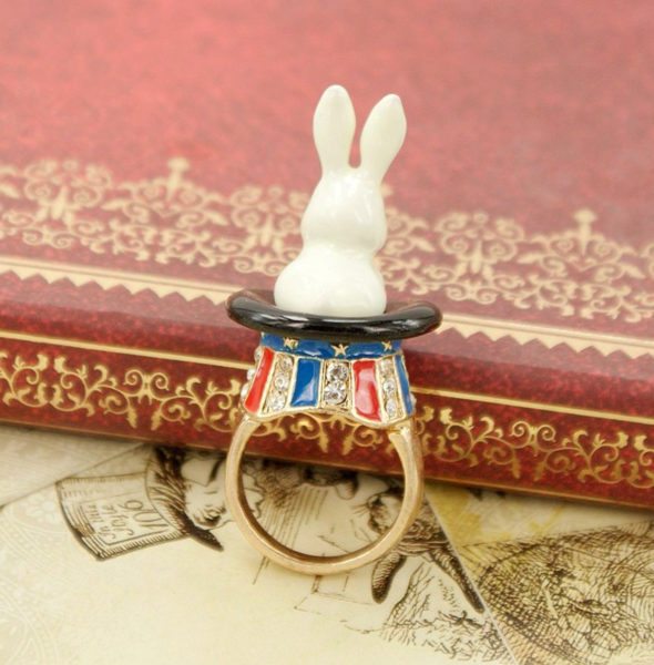 Magic Rabbit  hat ring #2