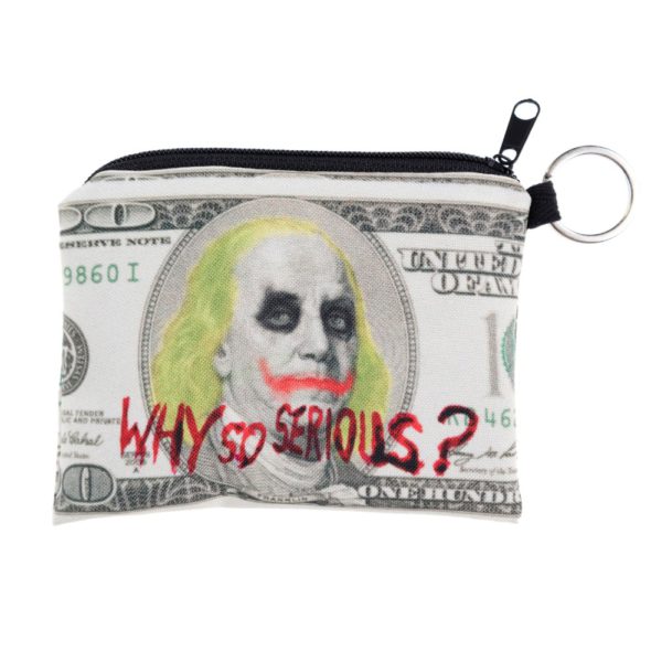 Why so serious dolla coin purse