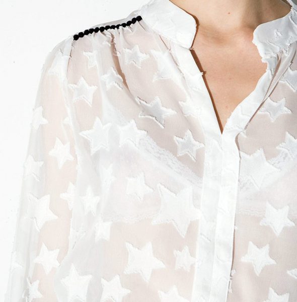 Sheer Star Blouse FbXXagOFbXY